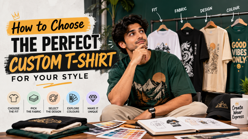 How to Choose the Perfect Custom T-Shirt for Your Style